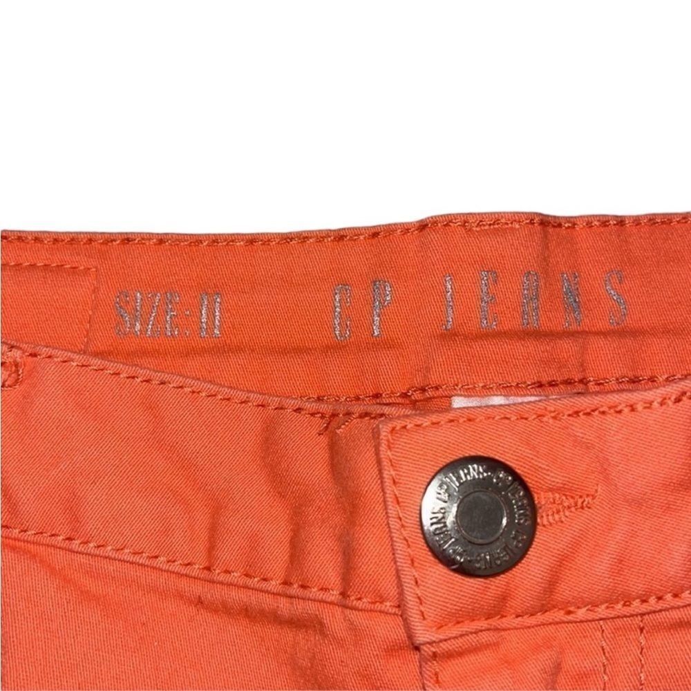 CP Jean Shorts In Orange - Picture 2 of 4